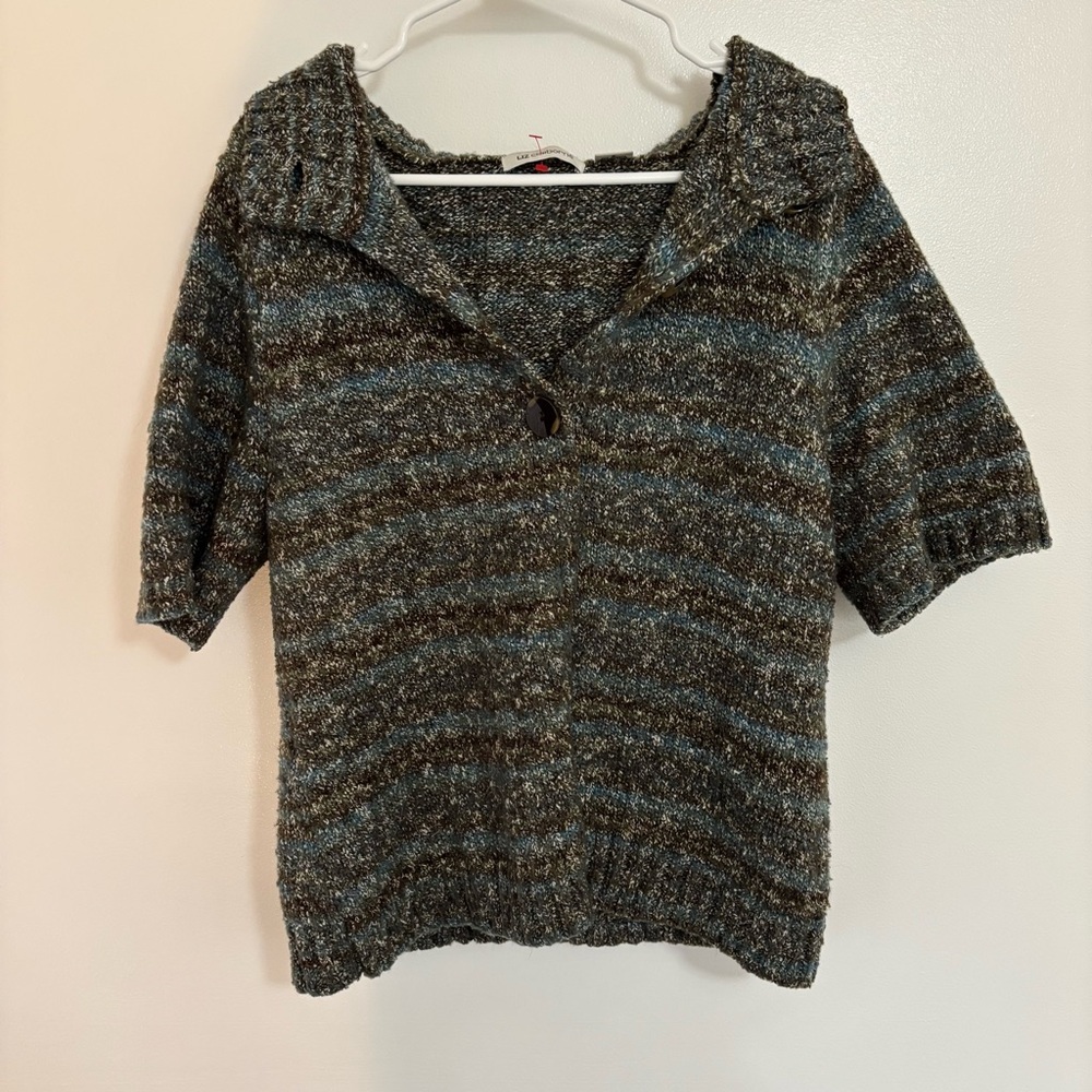 Striped Knit Women's Sweater